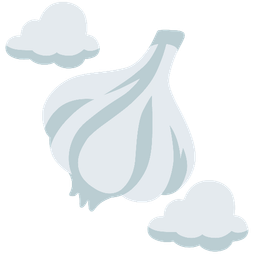 garlic and cloud