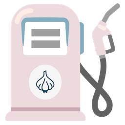 garlic and fuel pump