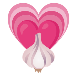 garlic and growing heart