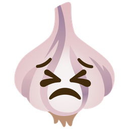 garlic and persevering face