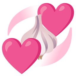 garlic and revolving hearts