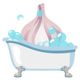 garlic and soap