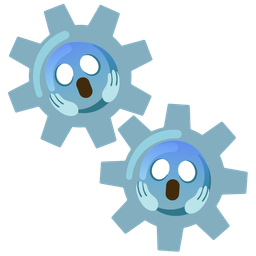 gear and face screaming in fear