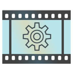 gear and film frames