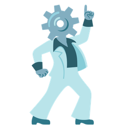 gear and mirror ball