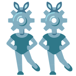 gear and rabbit face