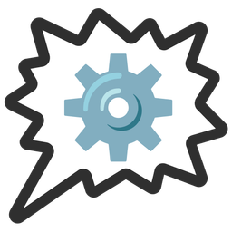 gear and right anger bubble