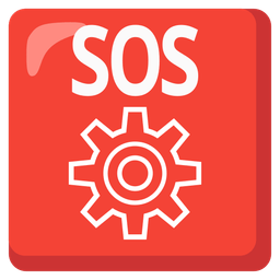 gear and SOS button