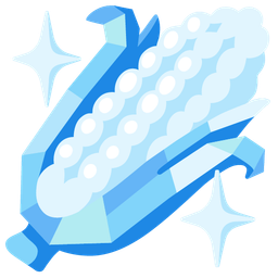 gem stone and ear of corn