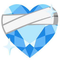 gem stone and mending heart