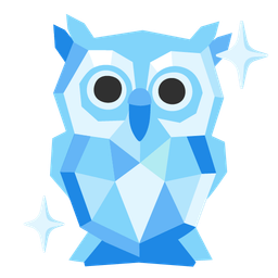 gem stone and owl