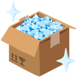 gem stone and package