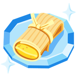 gem stone and tamale