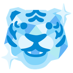 gem stone and tiger face