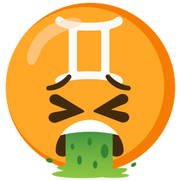 Gemini and face vomiting