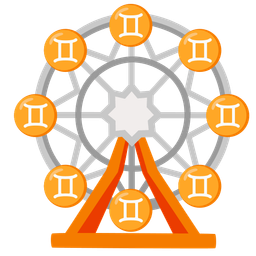 Gemini and ferris wheel