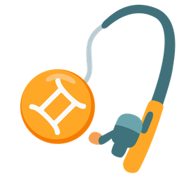 Gemini and fishing pole