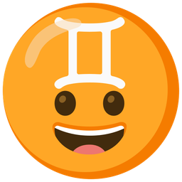 Gemini and Grinning face