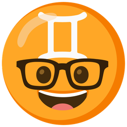 Gemini and nerd face