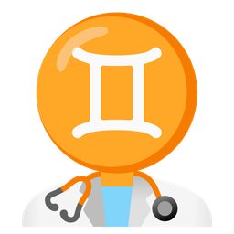 Gemini and stethoscope