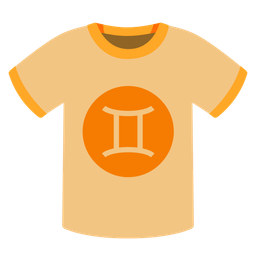 Gemini and t-shirt