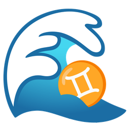 Gemini and water wave