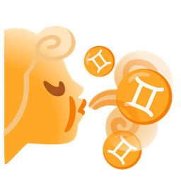 Gemini and wind face