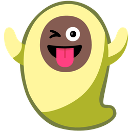 ghost and avocado
