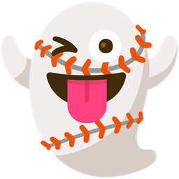 ghost and baseball
