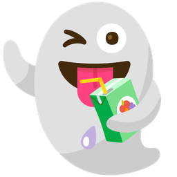 ghost and beverage box