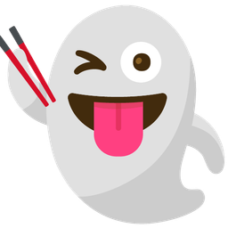 ghost and chopsticks
