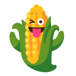 ghost and ear of corn