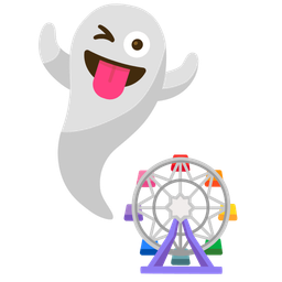 ghost and ferris wheel