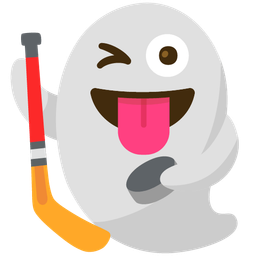 ghost and ice hockey