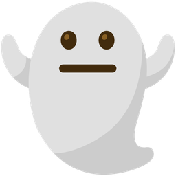 ghost and neutral face