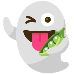ghost and pea pod