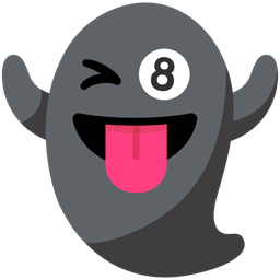 ghost and pool 8 ball