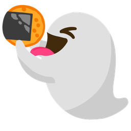 ghost and rice cracker