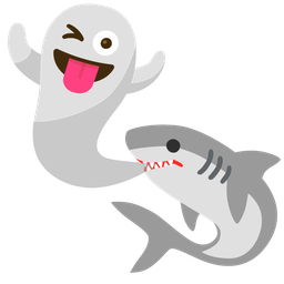 ghost and shark