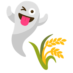 ghost and sheaf of rice