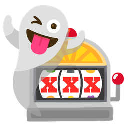 ghost and slot machine
