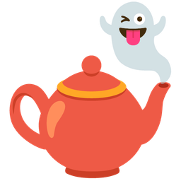 ghost and teapot
