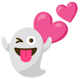 ghost and two hearts