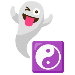 ghost and yin yang