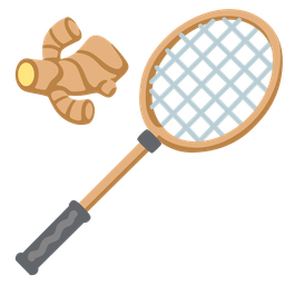 ginger root and badminton