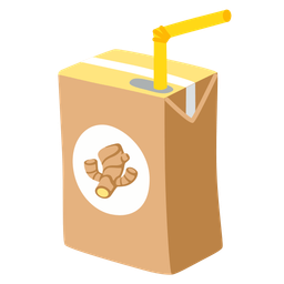 ginger root and beverage box