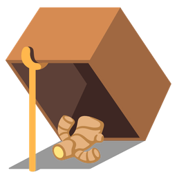 ginger root and mouse trap