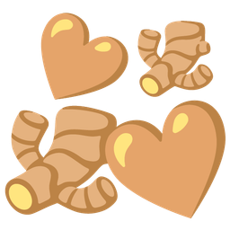 ginger root and revolving hearts