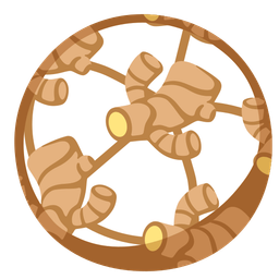 ginger root and soccer ball