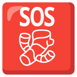 ginger root and SOS button